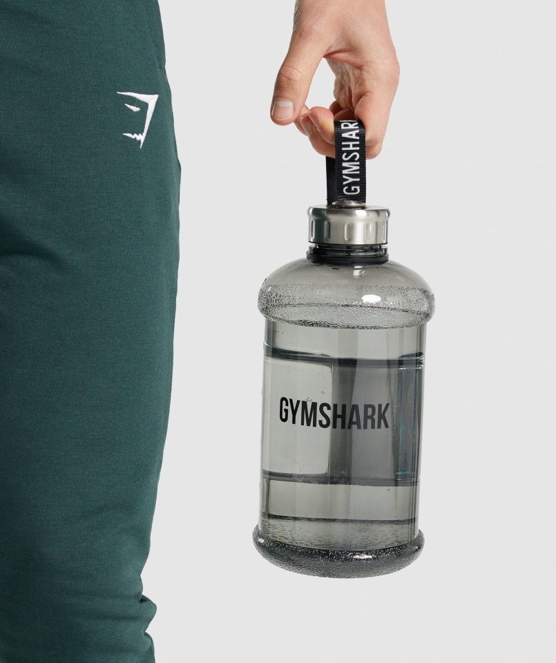 1,3 Literes Vizes Palack Fekete Gymshark
