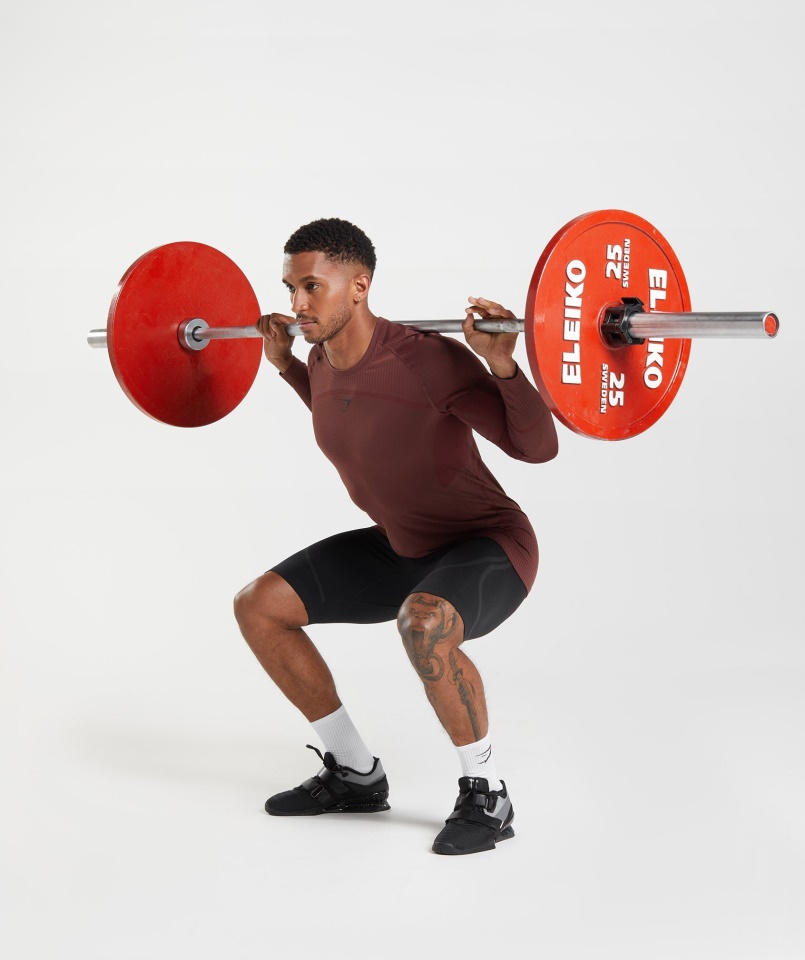 315 Zökkenőmentes 1-2 Rövidnadrág Fekete-szénszürke Gymshark