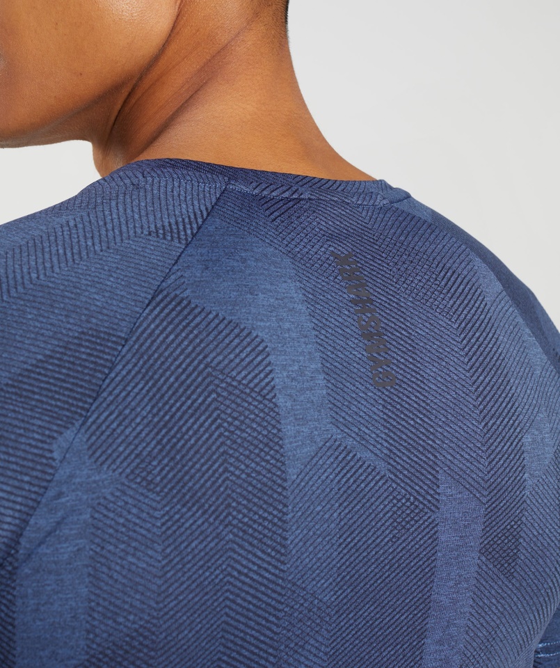 Csúcsi Póló Onyx Grey-court Blue Gymshark