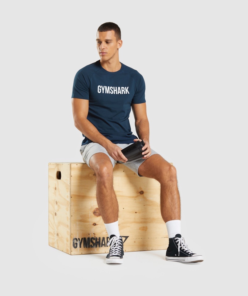 Apollo Póló Navy Gymshark