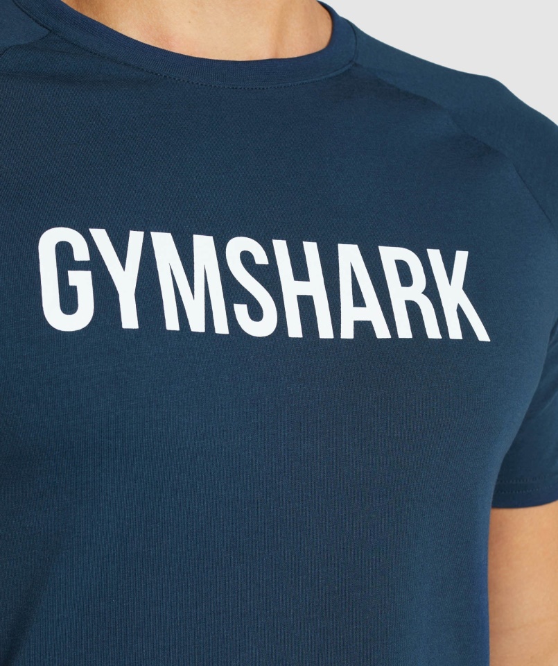 Apollo Póló Navy Gymshark