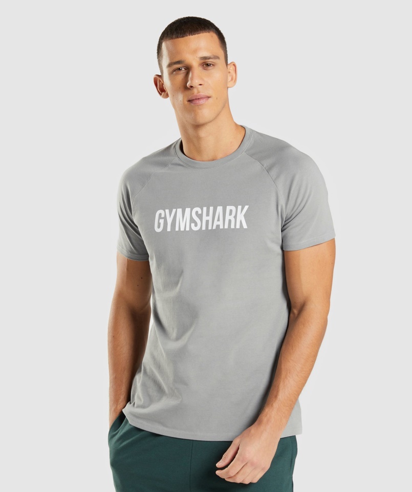 Apollo Póló Füstös Szürke Gymshark