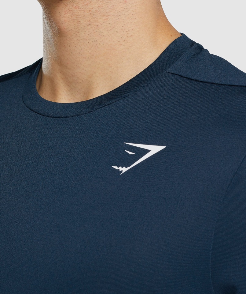érkezés Rendes Fitt Póló Navy Gymshark