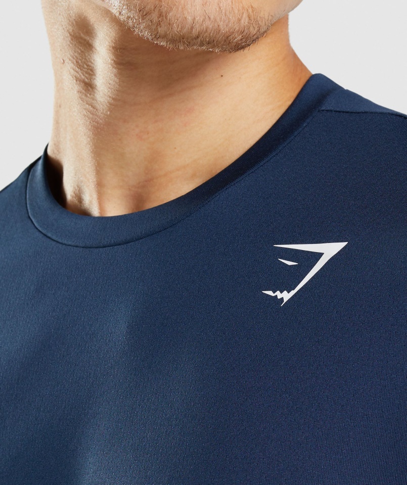 érkezés Póló Navy Gymshark