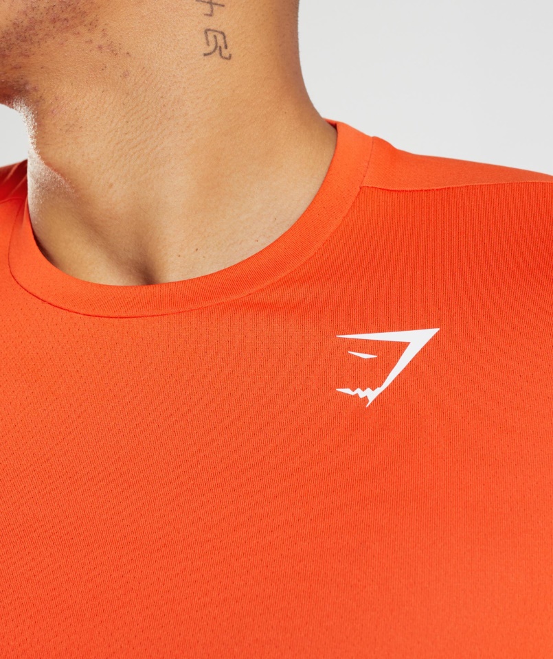 érkezés Póló Paprika Piros Gymshark