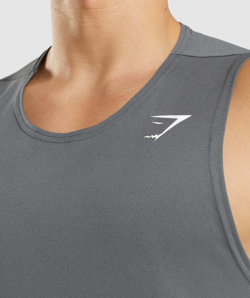 érkezés Tank Szürke Gymshark