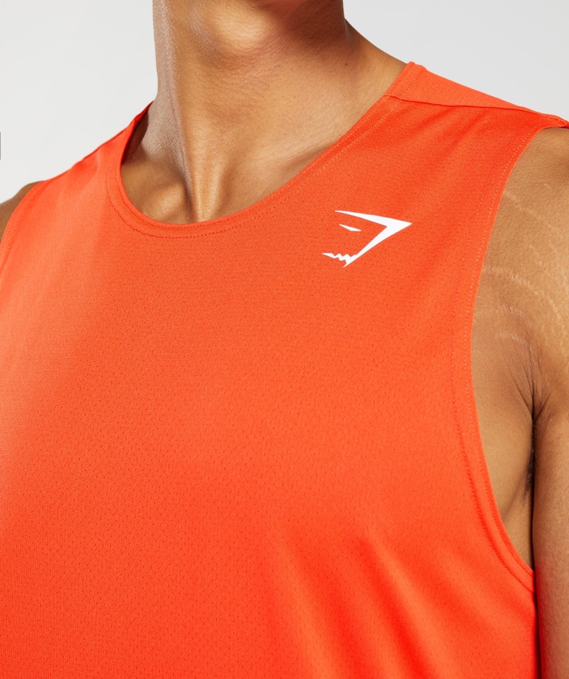 érkezés Tank Paprika Piros Gymshark