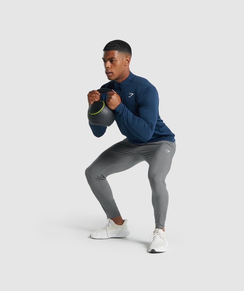 érkezés Szőtt Kocogók Szénszürke Gymshark