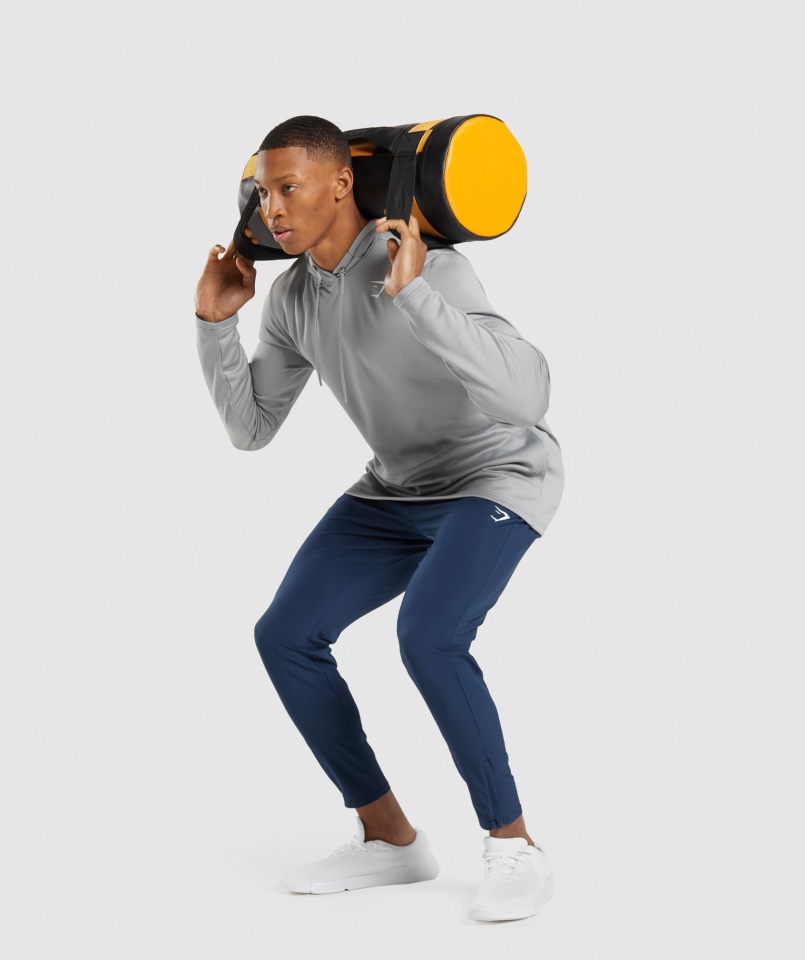 érkezés Szőtt Kocogók Navy Gymshark