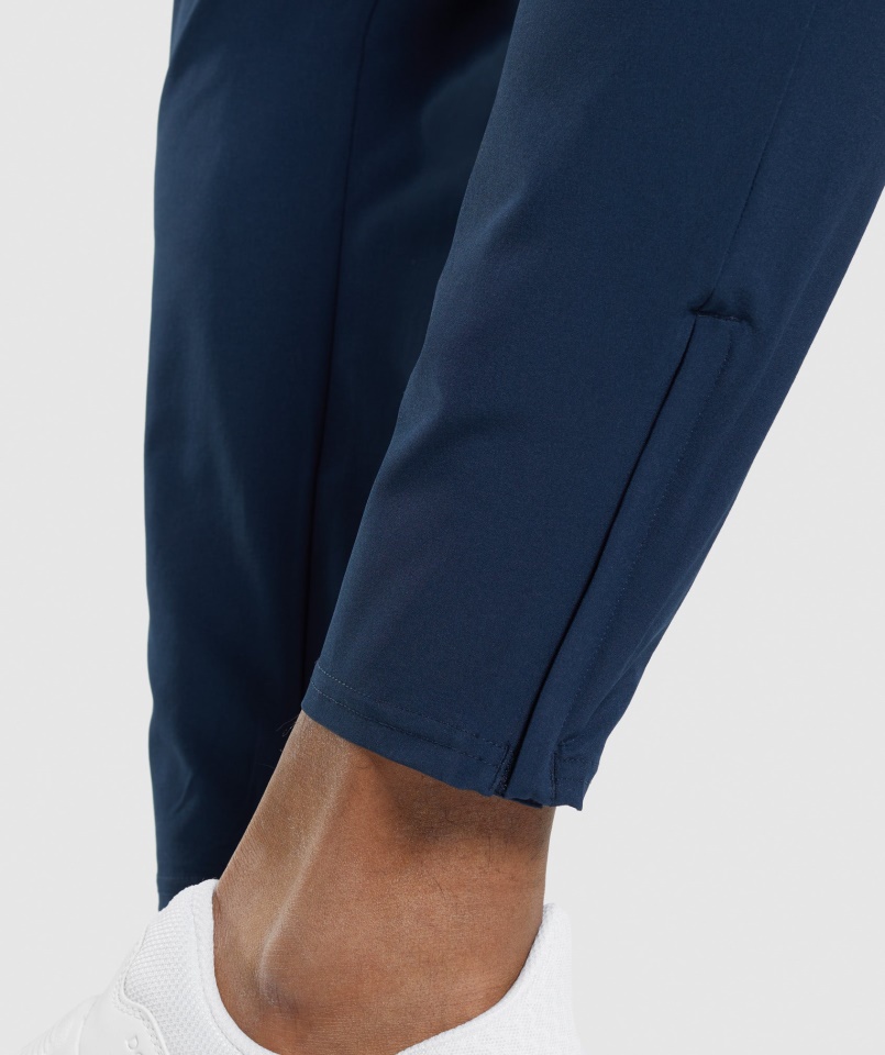 érkezés Szőtt Kocogók Navy Gymshark