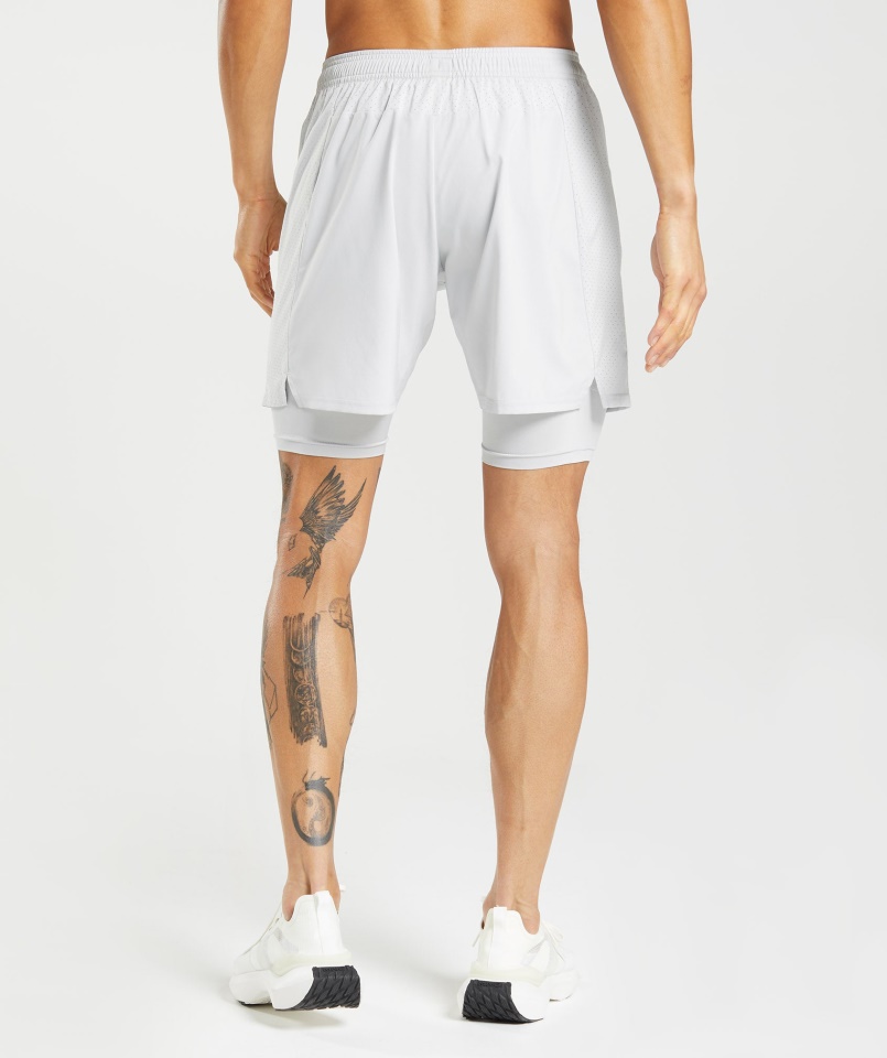 Szempont 2 Az 1-ben Rövid Világosszürke Gymshark