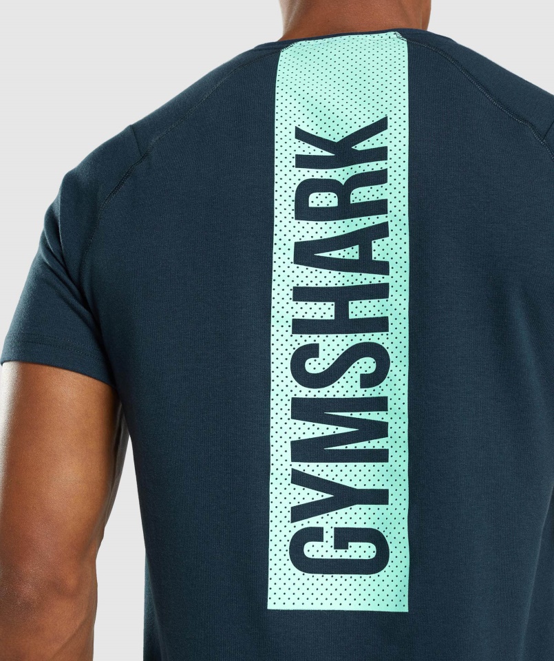 Merész Póló Sötétkék Gymshark