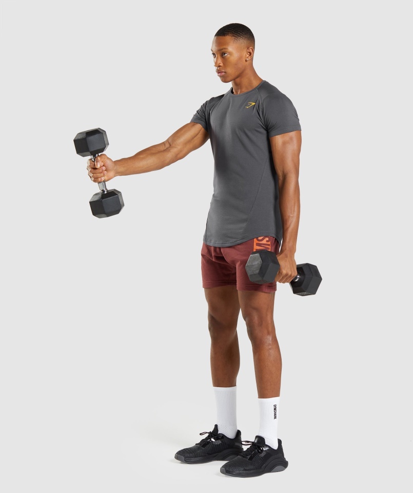 Merész Póló ónixszürke Gymshark