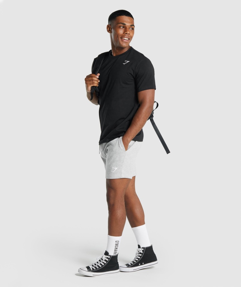 Címeres Póló Fekete Gymshark