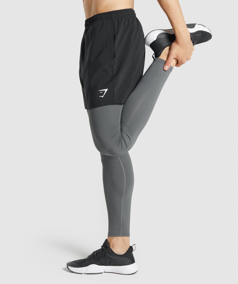 Elem Baselayer Leggings Faszén Gymshark