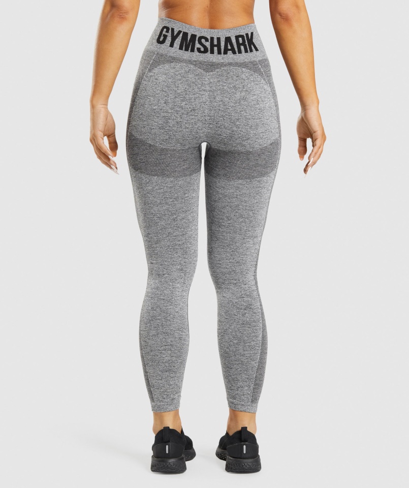 Flex Magas Derekú Leggings Szénmárga Gymshark