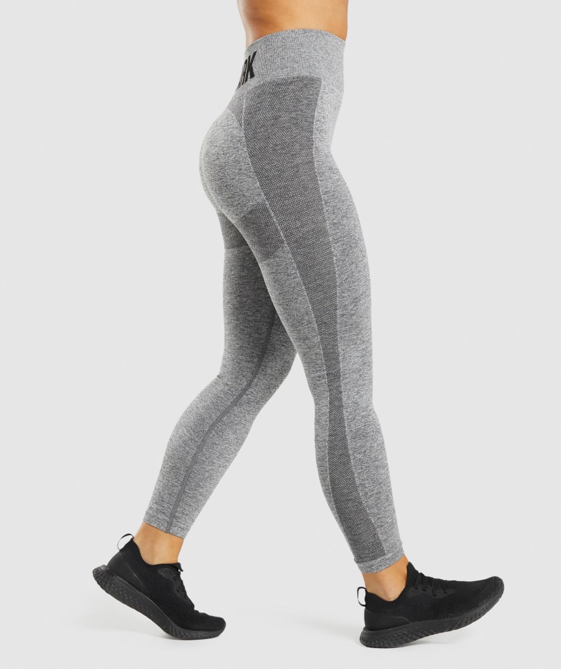 Flex Magas Derekú Leggings Szénmárga Gymshark