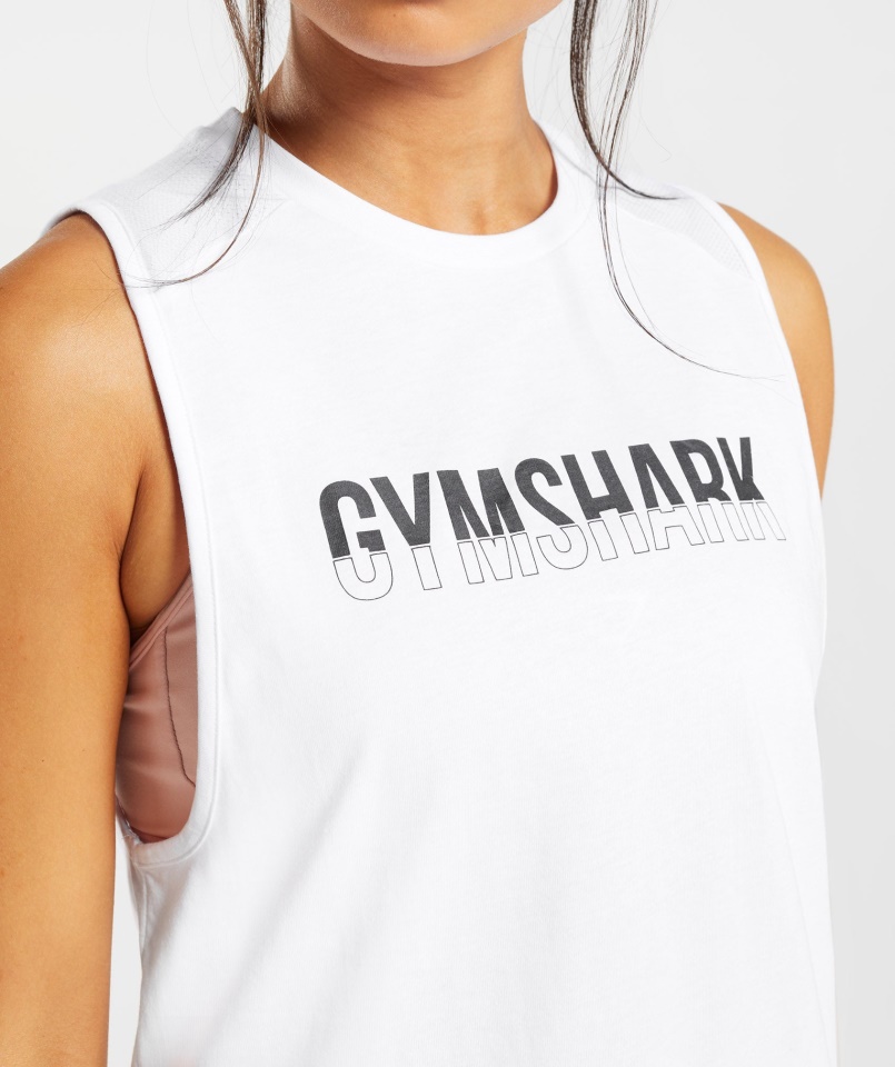 Frakciótartály Fehér Gymshark