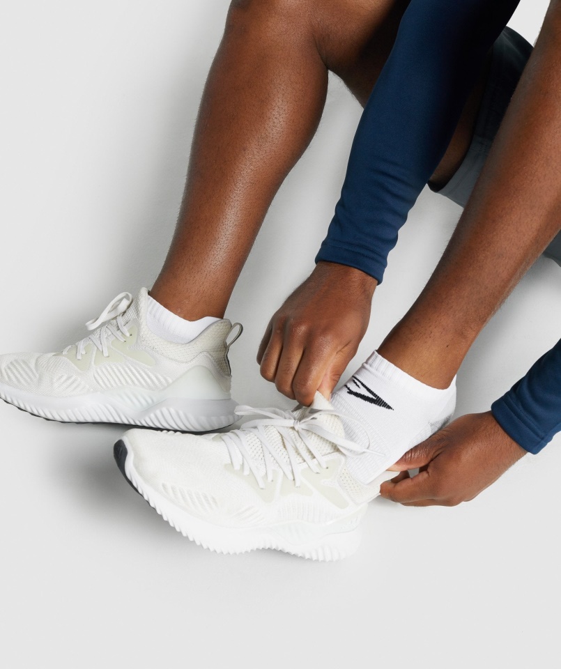 Gymshark Ankle Performance Zokni Fehér