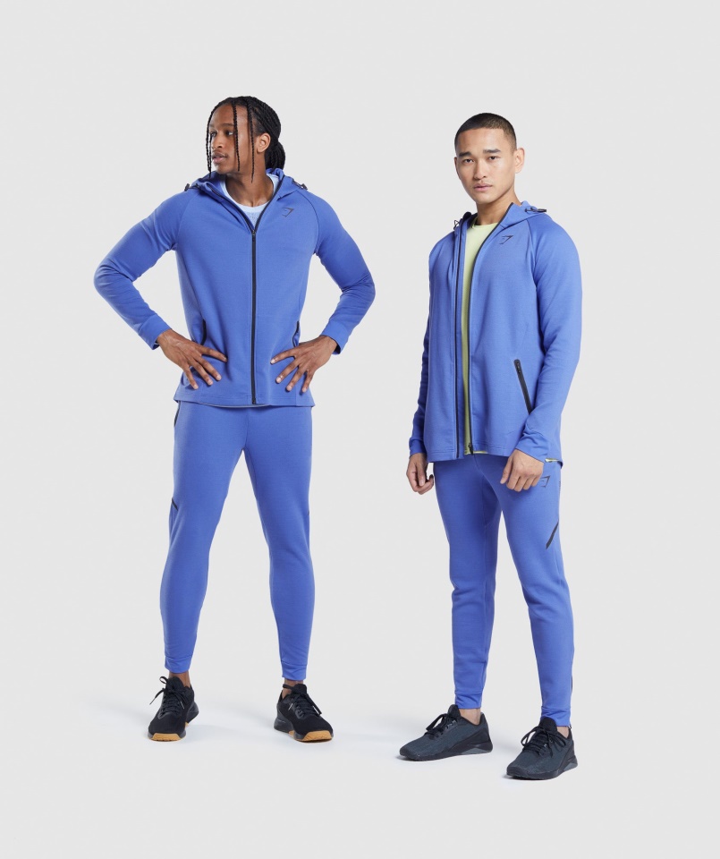 Gymshark Apex Technikai Kabát Udvar Kék