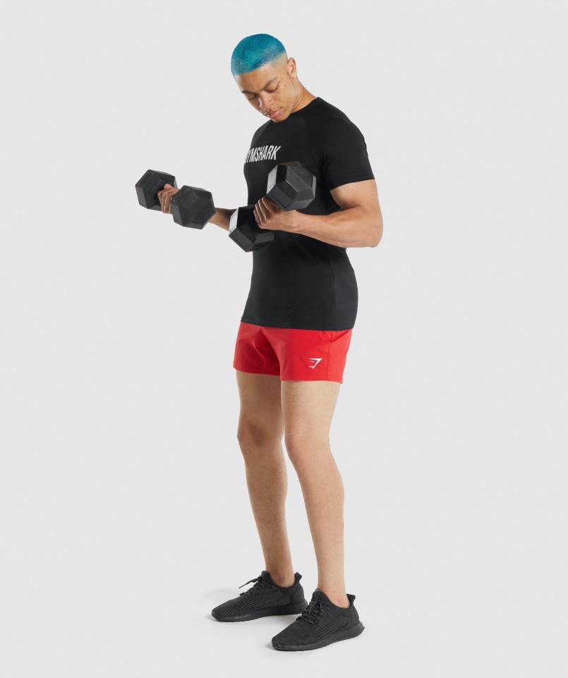 Gymshark Apollo Póló Fekete