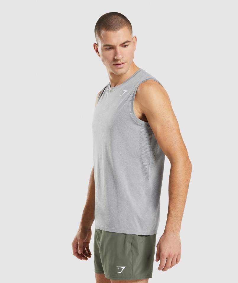 Gymshark érkezés Seamless Tank Szürke
