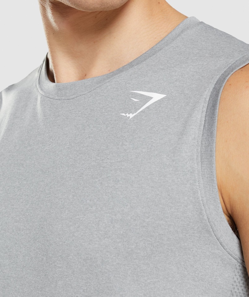 Gymshark érkezés Seamless Tank Szürke