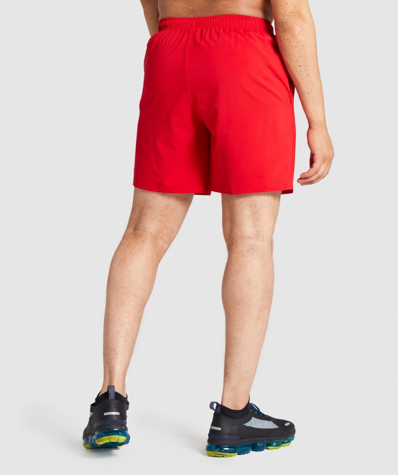 Gymshark érkezési Rövidnadrág Piros