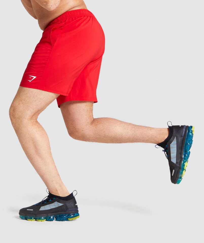 Gymshark érkezési Rövidnadrág Piros