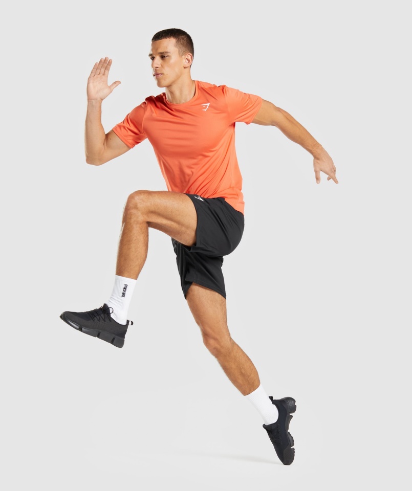 Gymshark érkezés Póló Papaya Narancs