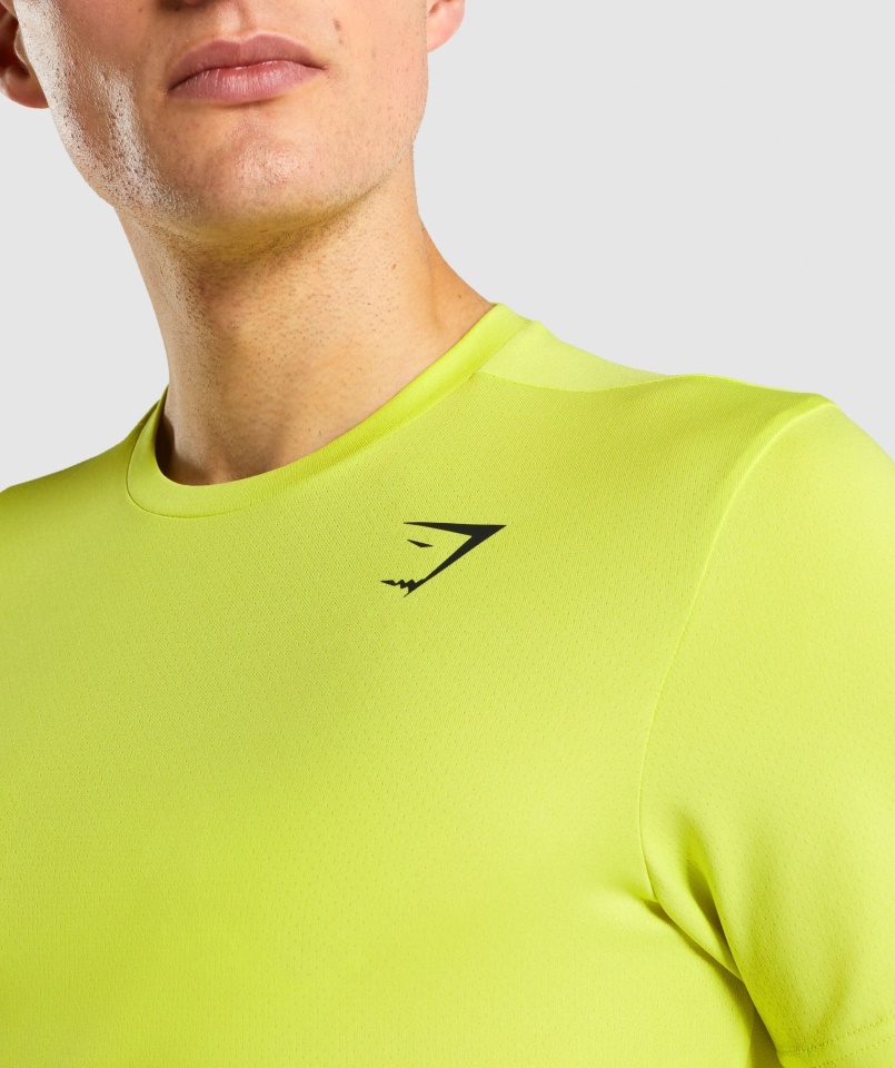 Gymshark érkezési Póló Sárga