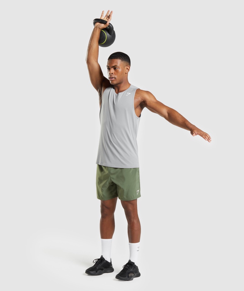 Gymshark érkezés Tank Smokey Szürke