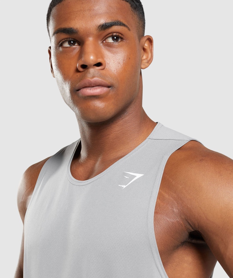 Gymshark érkezés Tank Smokey Szürke
