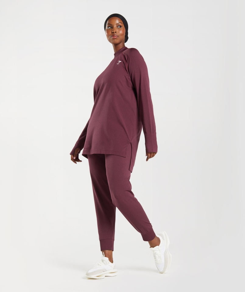 Gymshark Sült Barna Márga Vital Seamless 2.0 Kocogó