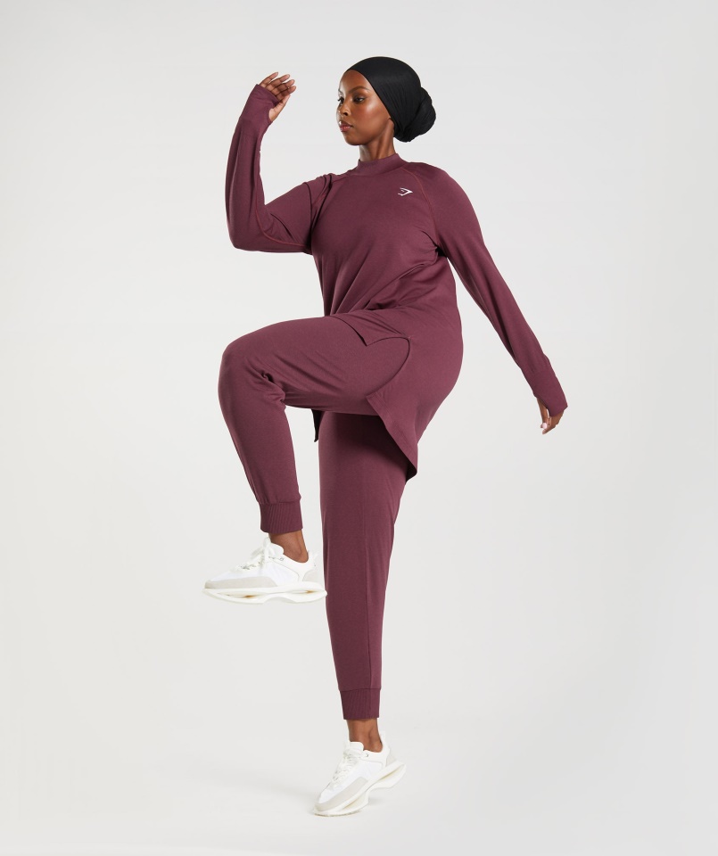 Gymshark Sült Barna Márga Vital Seamless 2.0 Kocogó