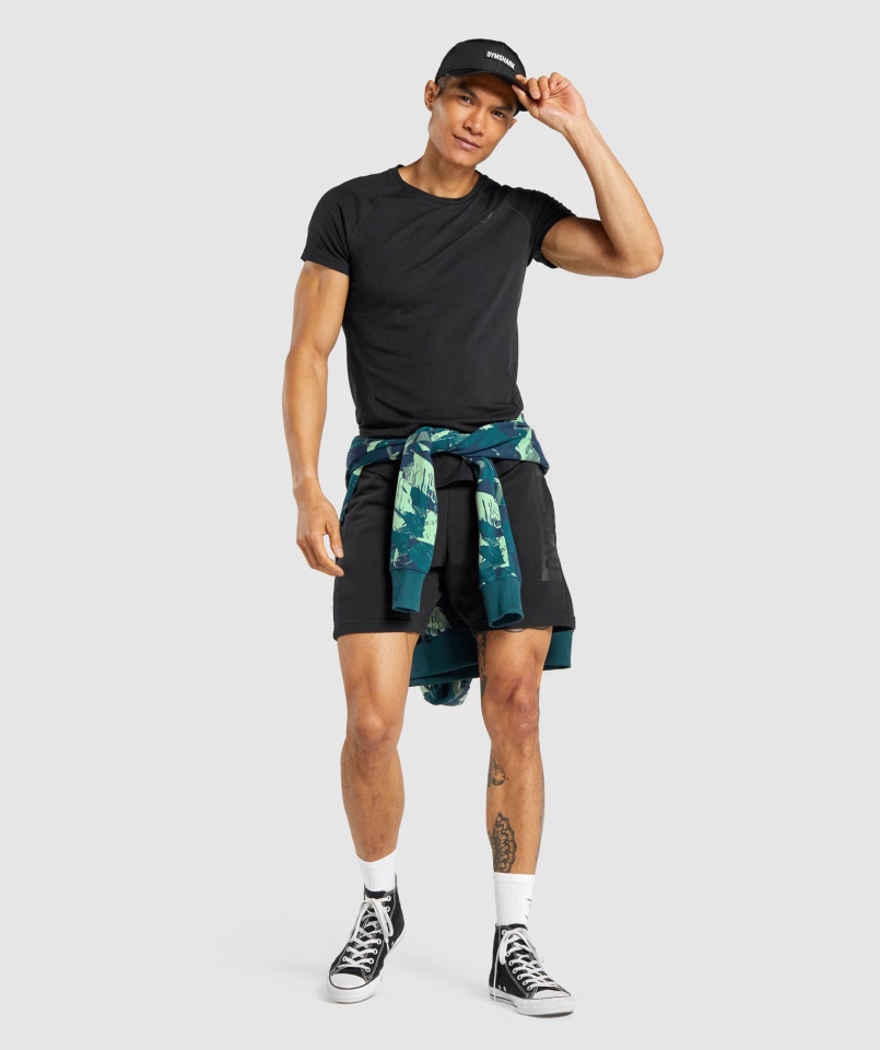 Gymshark Fekete Merész Póló