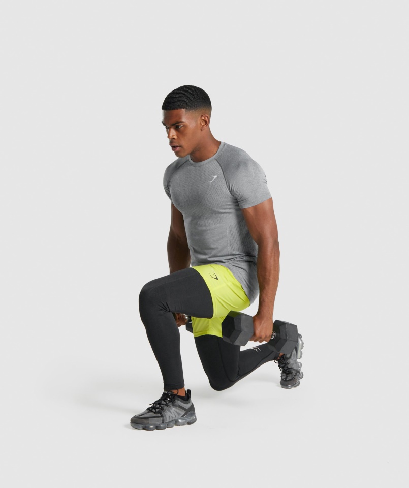 Gymshark Fekete Márga Vital Varrat Nélküli Leggings