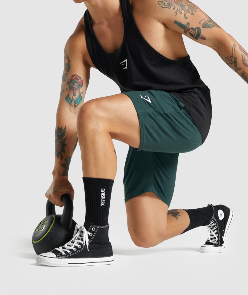 Gymshark Fekete Prémium Hímzett Legénységi Zokni 1db