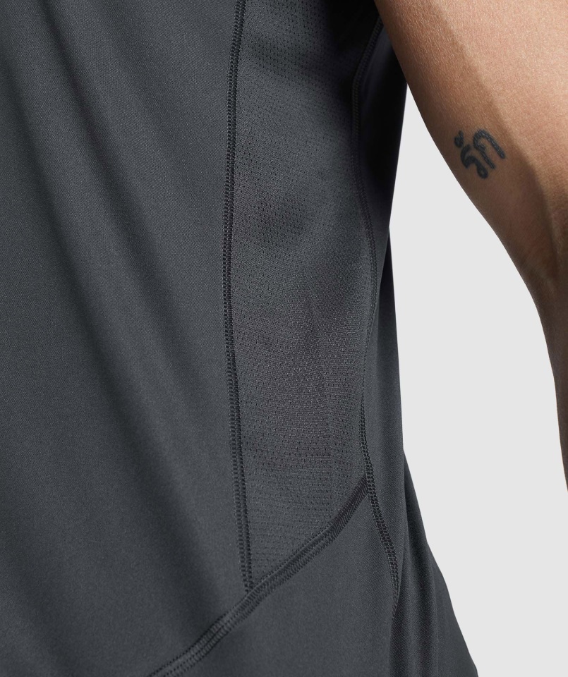 Gymshark Fekete Speed Evolve Póló