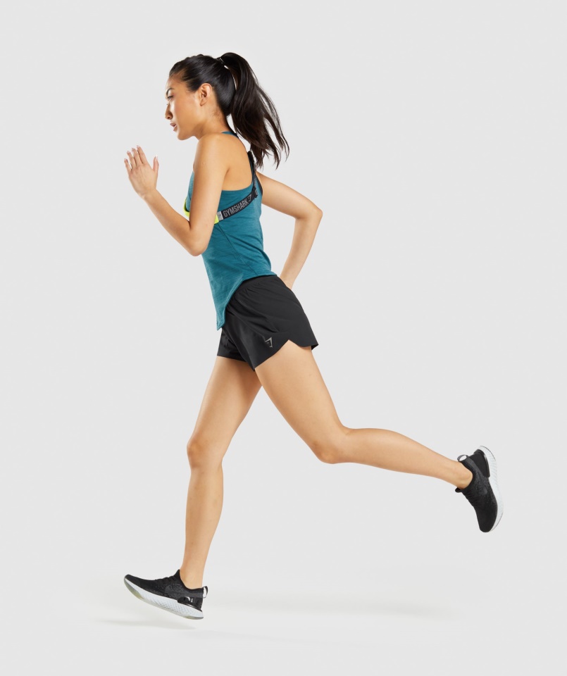 Gymshark Fekete Gyorsnadrág