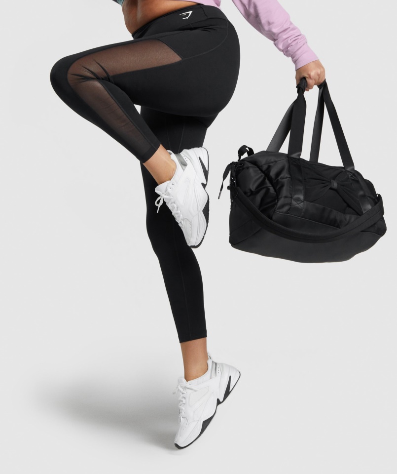 Gymshark Black Studio Holdall
