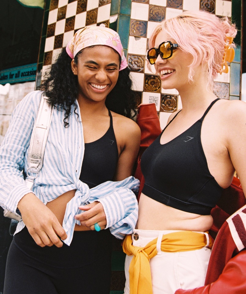 Gymshark Fekete Stúdió Sport Jó