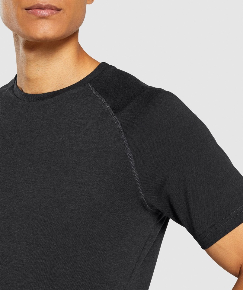 Gymshark Bold Póló Fekete