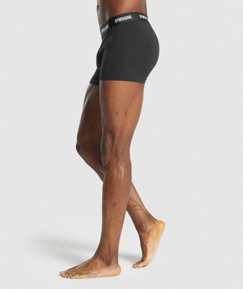Gymshark Boxer 2pk Fekete