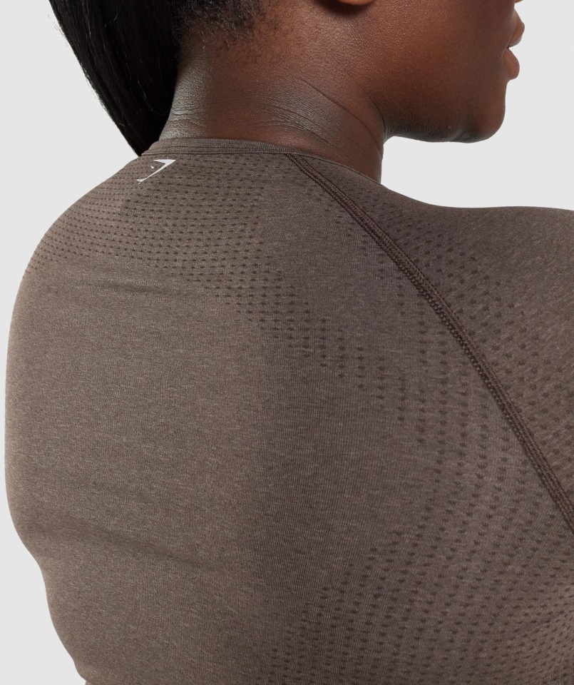 Gymshark Barna Márga Vital Varrás Nélküli 2.0 Hosszú Ujjú Felső