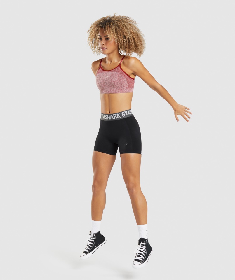 Gymshark Bordó Márga Flex Pántos Sportmelltartó