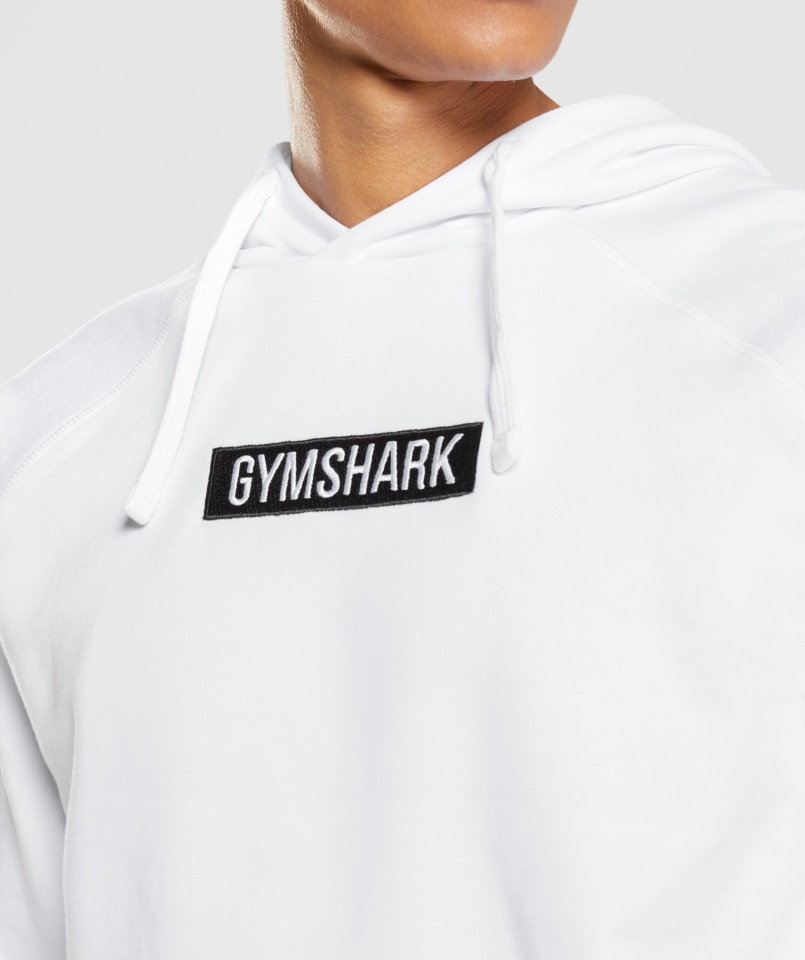 Gymshark Central Kapucnis Fehér