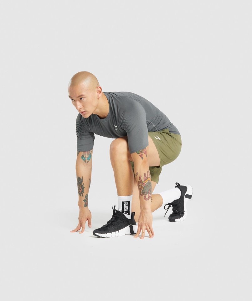 Gymshark Charcoal Element Baselayer Póló