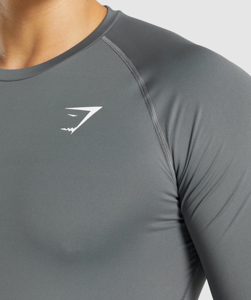 Gymshark Charcoal Element Baselayer Póló