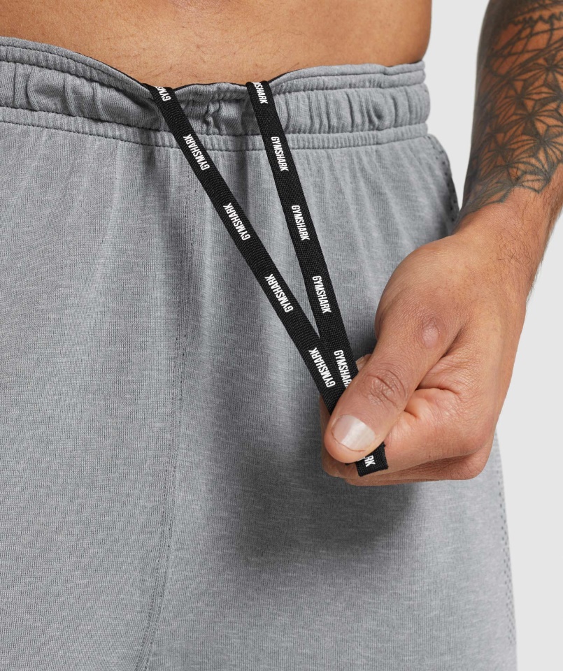 Gymshark Szénszürke Márga Vital Könnyű Rövidnadrág